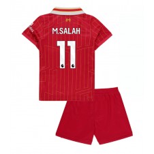 Liverpool Mohamed Salah #11 Hjemmedraktsett Barn 2024-25 Kortermet (+ korte bukser)